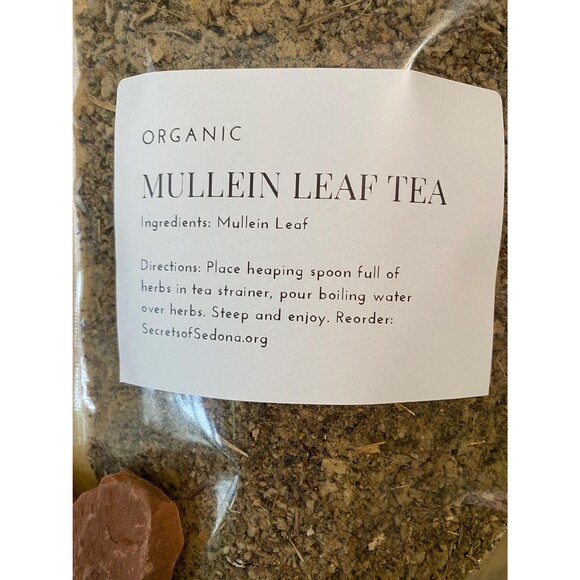 Organic Mullein Leaf Tea | Herbal Tea | Lung Cleansing Infusion - Picture 7 of 10